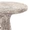 Eduard Industrial Loft Light Grey Concrete Round Outdoor Drink Side Table