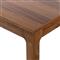 Nery Rustic Lodge Brown Walnut Wood Rectangular Dining Table - 94&quot;W