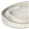 Andres Modern Grey Hair on Hide Decorative Tray - Set of 2