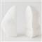 Maeve Modern White Alabaster Bookends - Pair