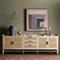 Corazon Coastal Beach Natural Mango Wood Frame Woven Cane 4 Door Sideboard