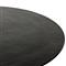 Daniel Updated Traditional Black Aluminum Round Bistro Dining Table - 48&quot;