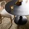 Daniel Updated Traditional Black Aluminum Round Bistro Dining Table - 48&quot;