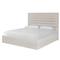 Tristan Modern Classic Off White Upholstered Tufted Bed - Queen