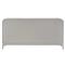 Tristan Modern Classic Light Grey Burl Wood Double Dresser