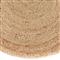 Barnum Coastal Beach Tan Jute Round Stool