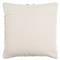 Easton Coastal Beach Cream Wool Decorative Throw Pillow - 20x20