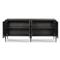 Streetwater Mid Century Sable Black Oak Media Cabinet - 72.5&quot;W