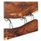 Fay Rustic Lodge Natural Chamcha Wood Wall Sculpture