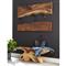 Fay Rustic Lodge Natural Chamcha Wood Wall Sculpture