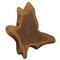 Marcello Rustic Lodge Natural Teak Wood Slice Wall Sculpture