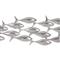 Theodosia Coastal Silver Leaf School of Fish Wall Sculpture