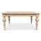 Jared French Country Brown Mango Wood Square Coffee Table