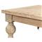 Jared French Country Brown Mango Wood Square Coffee Table