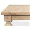 Jared French Country Brown Mango Wood Square Coffee Table