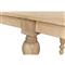 Jared French Country Brown Mango Wood Rectangular Dining Table - 110&quot;W