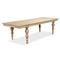 Jared French Country Brown Mango Wood Rectangular Dining Table - 110&quot;W