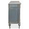Callow French Country Blue Pine Wood Sideboard