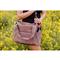 Payton Mid Century Brown Canvas Wine and Cheese Picnic Bag