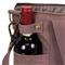 Payton Mid Century Brown Canvas Wine and Cheese Picnic Bag