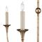Brittany French Country Bronze Candle Style Chandelier - Large