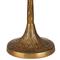 Porto French Country Antique Brass Aluminum Floor Lamp