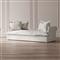 Alanna Modern Classic Portofino Grey Bedroom Bench