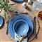 Juliska Puro Modern Classic Chambray Ceramic 4 Piece Place Setting