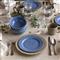 Juliska Puro Modern Classic Chambray Ceramic 4 Piece Place Setting