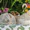 Juliska Tuileries Garden French Natural Woven Abaca Food Cover - Set of 2