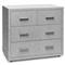 Livia Modern Classic Mist Grey Sisal Bachelor Chest