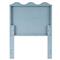 Bennett Coastal Beach Light Blue Oak Wave Headboard - Twin