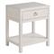 Bennett Modern Classic Honed Stone Top White Sand Oak Nightstand
