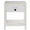 Bennett Modern Classic Honed Stone Top White Sand Oak Nightstand