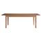 Camilla Rustic Lodge Brown Oak Rectangular Dining Table - 86&quot;W
