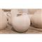 Shire French Country Natural White Paper Mache Pot