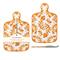 Sicily Global Orange Melamine Floral Cheeseboard Gift Set