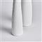 Sloane Modern Classic White Terracotta Candle Holder - Set of 2