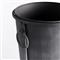 Declan Industrial Loft Black Iron Round Pot Planter - Small