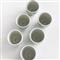Nolan French Country Green Porcelain Flower Pot - Set of 6
