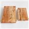 Kieran Rustic Lodge Natural Acacia Wood Serving Board - Set of 2