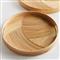 Skylar Coastal Beach Natural Rattan Round Serving Tray - Set of 2