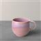 Perlemor Coastal Beach Coral Pink Porcelain Mug