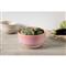 Perlemor Coastal Beach Coral Pink Porcelain Serving Bowl