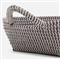 Pigeon and Poodle Roslyn White Woven Grey Seagrass Basket - Set of 2