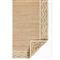 Fineas Coastal Beach Natural Patterned Jute Rug - 3&#39;6&quot;x5&#39;6&quot;