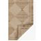 Nash Modern Classic Natural Jute Diamond Patterned Rug - 3&#39;6&quot;x5&#39;6&quot;