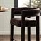 Claire Modern Classic Dark Brown Velvet Counter Stool