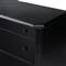 Olivia French Country Matte Black Iron Double Dresser