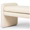 Selene Modern Classic Cream Upholstered Bedroom Bench